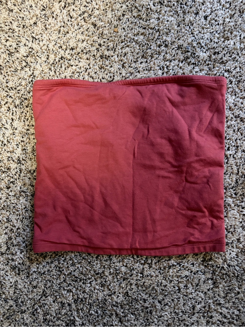 Women's Tube Top in Deep Mauve